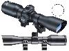 Luftgewehr-Zielfernrohr WALTHER 4x32 COMPACT, Absehen MilDot, Sonnendach, 11mm HP Montage