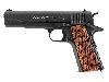 CO2 Pistole Colt 1911 Classic Blowback Vollmetall Holzgriffschalen Kaliber 4,5 mm BB (P18)