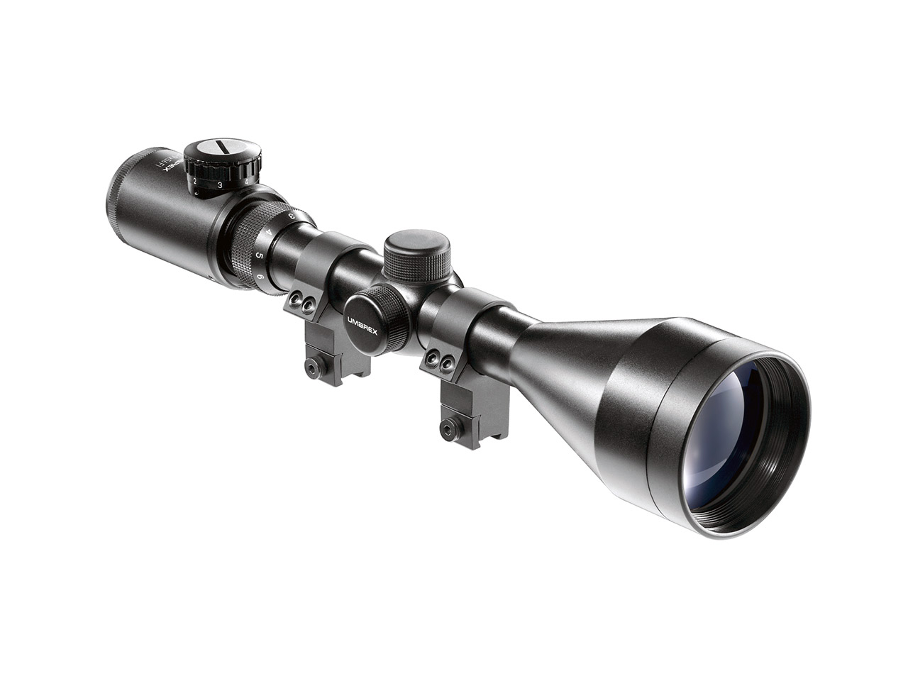 Zielfernrohr Umarex RS 3-9x56 FI Duplex Absehen beleuchtet inklusive Ringmontagen für 11 mm Prismenschiene