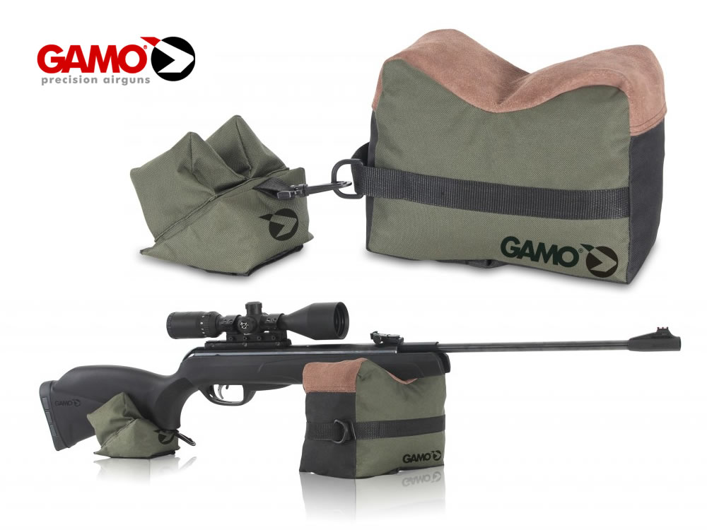 Gewehrauflagesack Gamo Shooting Bag I, Polyester, 2-teilig, ungefüllt