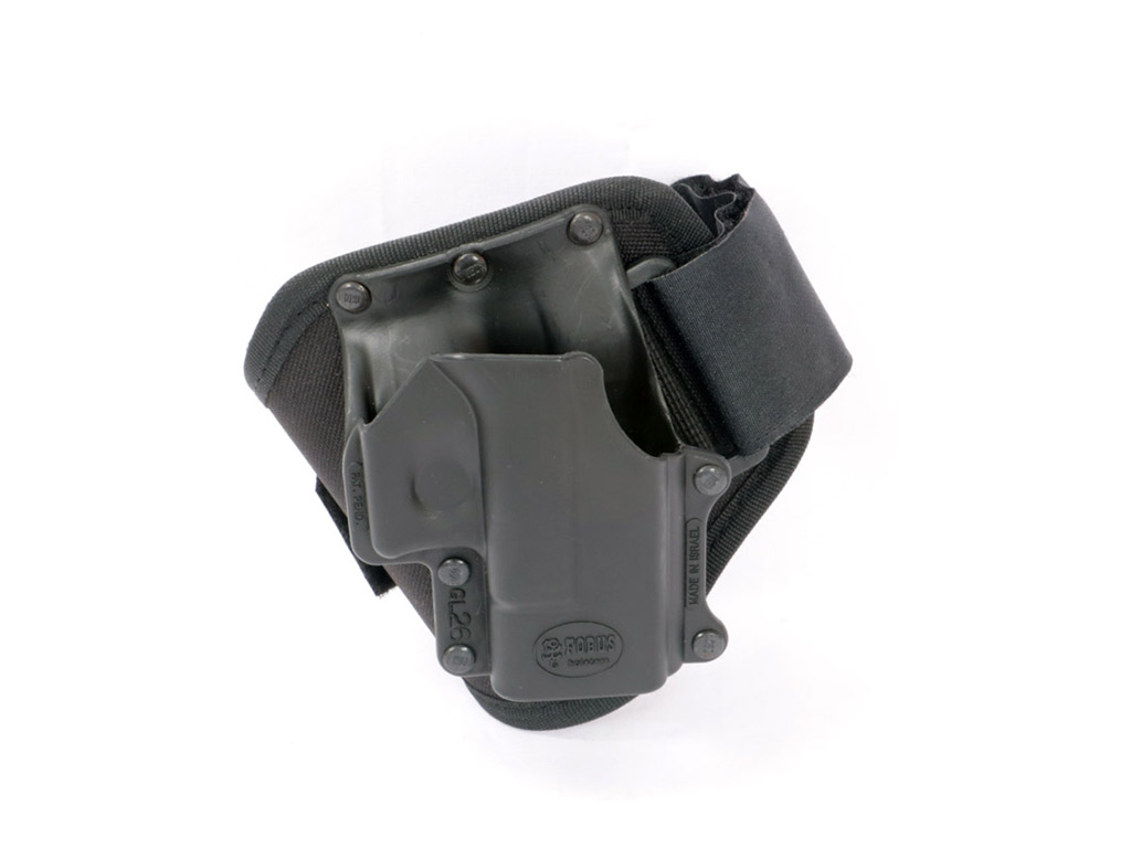 Schnellziehholster Beinholster Oberschnekelholster Fobus für Schreckschuss Pistole ISSC M22 Nylon Kunststoff schwarz