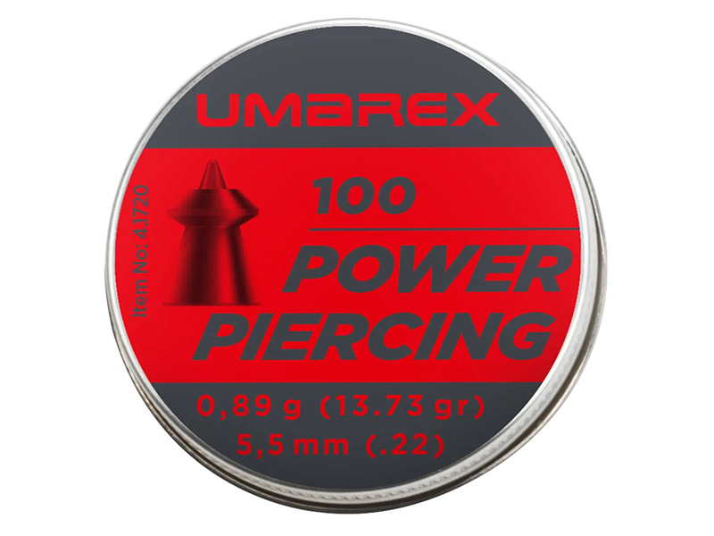 Hohlspitz Diabolos Umarex Power Piercing Kaliber 5,5 mm 0,89 g glatt eingesetzte Spitz 100 Stück