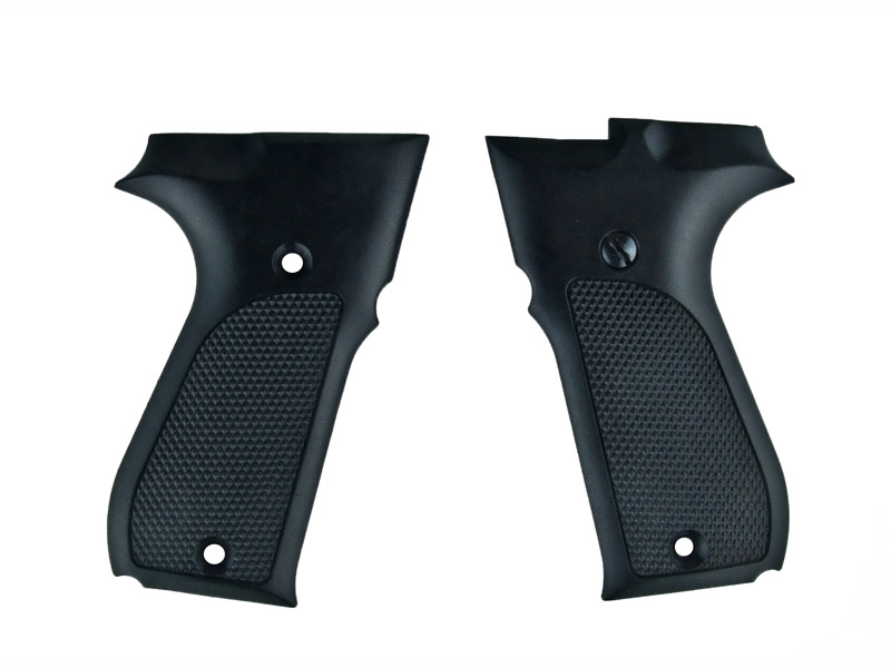 Kunststoffgriffschalen für CO2 Pistole Walther CP88 und CP88 Competition, schwarz