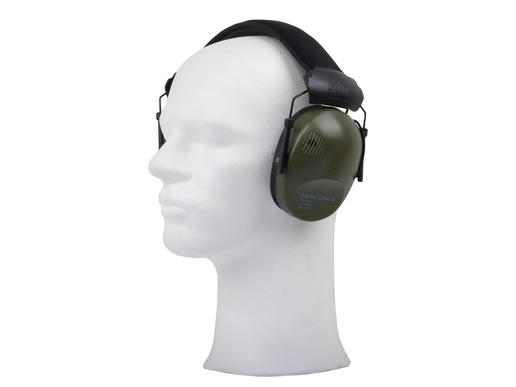 Gehörschutz NUM'axes CAS1034 elektronischer Kapselgehörschutz grün
