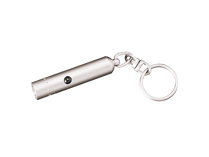 Mini Taschenlampe Schlüsselanhänger V9 Micro Spot mit Druckschalter orange LED
