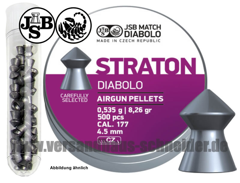 Testpack JSB Straton Diabolo Kal. 4,50 mm 40 Stück