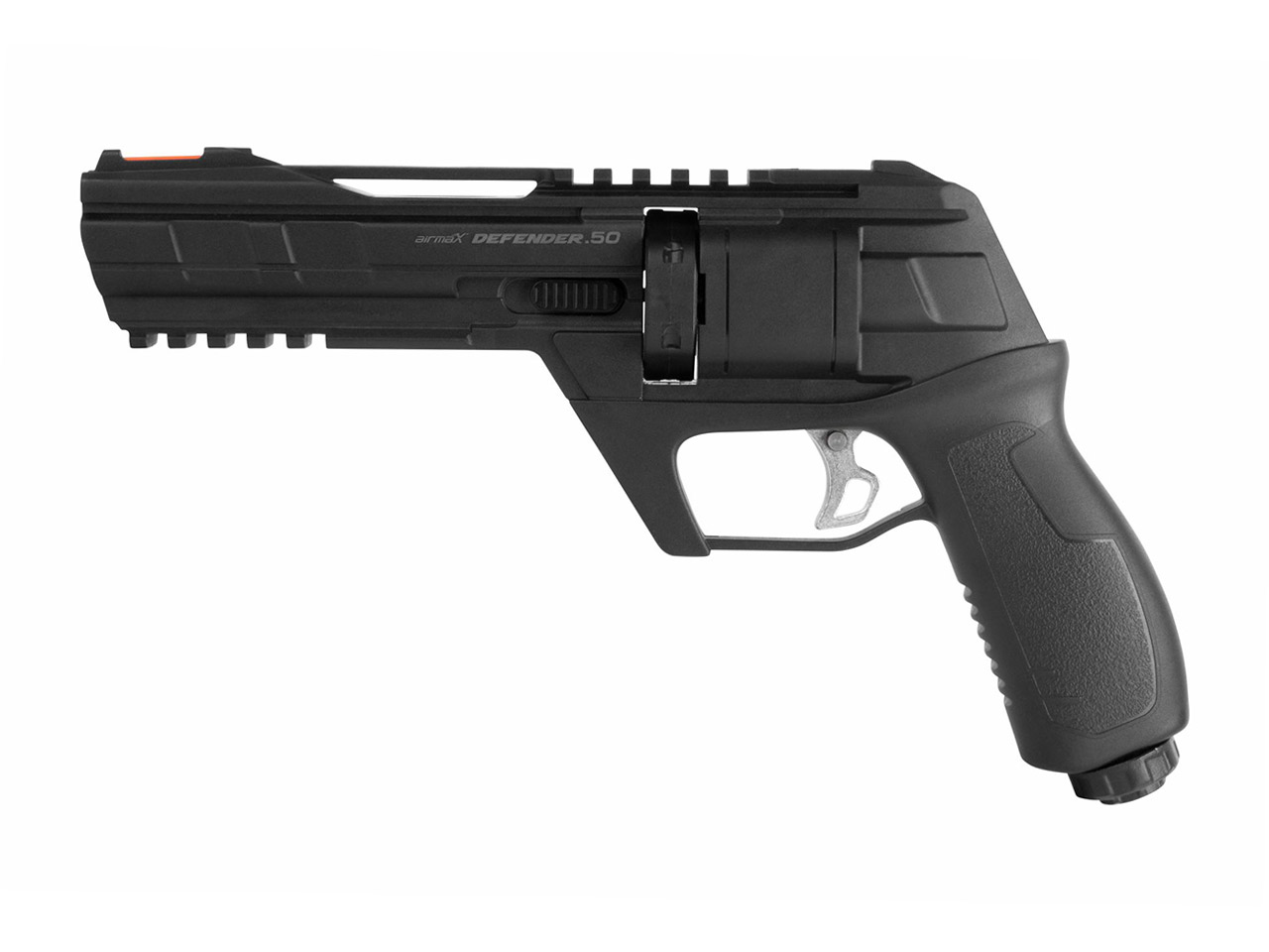CO2 Markierer Defence Training Revolver airmaX Defender für Gummi-, Pfeffer- und Farbkugeln Kaliber .50 (P18)