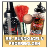 BB-Kugeln/Rundkugeln/Federbolzen