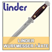 Linder Wurfmesser, Wurfmesser-Sets und Zubehör, Qualität made in Solingen, Germa