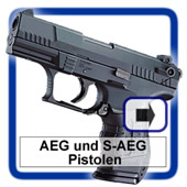 AEG und S-AEG Pistolen