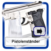 Waffen  Pistolen Ständer   Acrylglas Plexiglas  für Kurzwaffen 