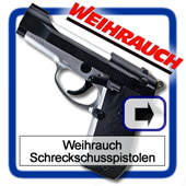 Gaspistolen Signalpistolen von Weihrauch und Zubehör