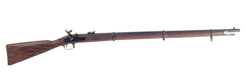 Dekogewehr Britisches Enfield Pattern 1853 Muskete Länge 140 cm