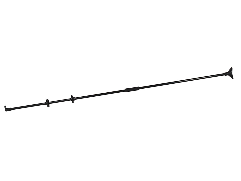 Blasrohr komplett mit Visier Länge 120 cm einteilig schwarz inklusive 10 Nadelpfeilen