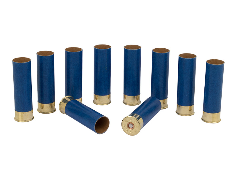 Leerhülsen mit Zündhütchen für Flintenmunition 70 mm Kaliber .12 10 Stück (P18)