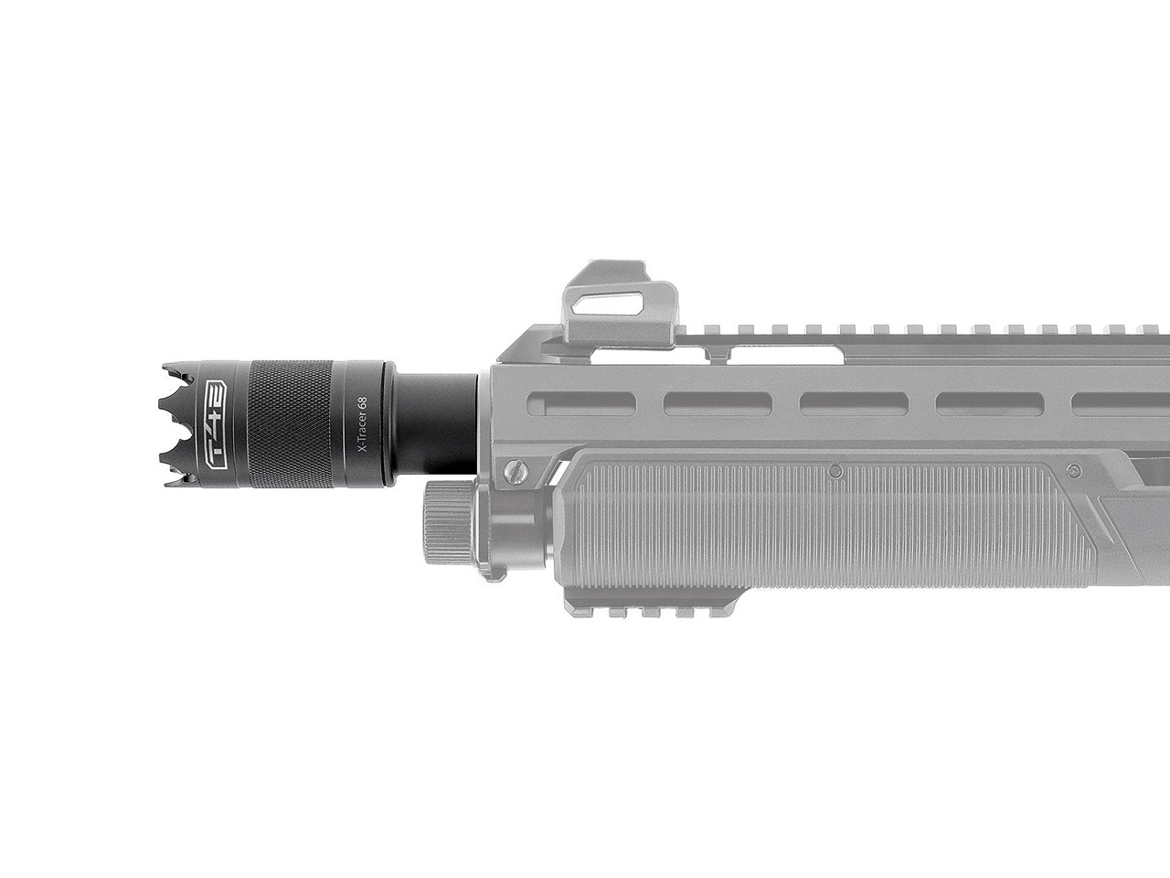 LED UV-Tracer T4E X-Tracer 68 für CO2 Markierer Home Defense Pump Action Gewehr Umarex HDX 68