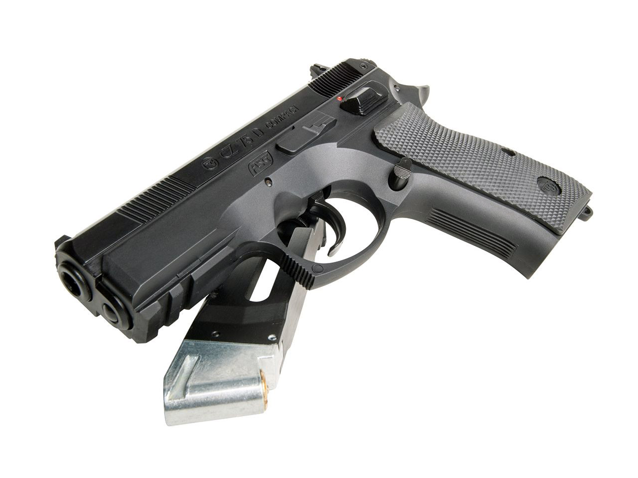 CO2 Pistole CZ 75D Compact Dual schwarz Kaliber 4,5 mm BB (P18)