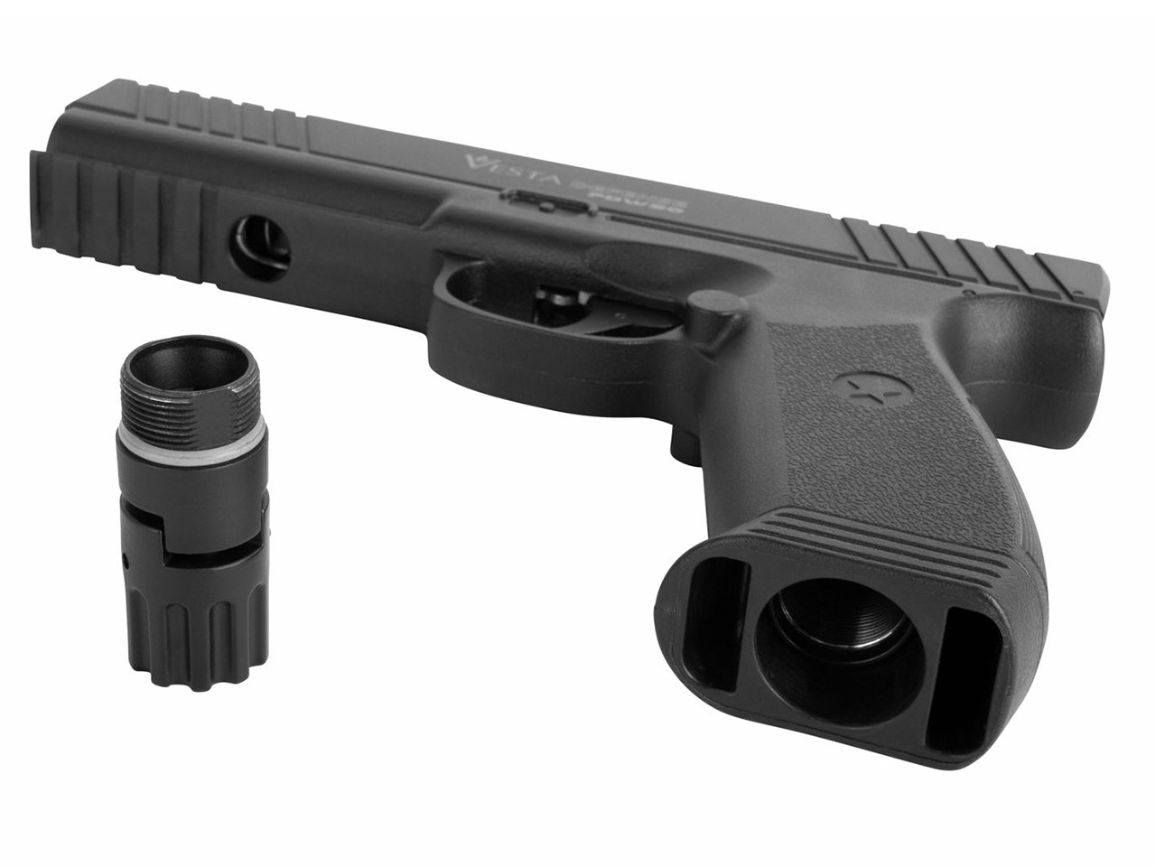 CO2 Pistole RAM Markierer Vesta PDW.50 Defense Training Marker für Gummi-, Pfeffer- und Farbkugeln Kaliber .50 (P18)