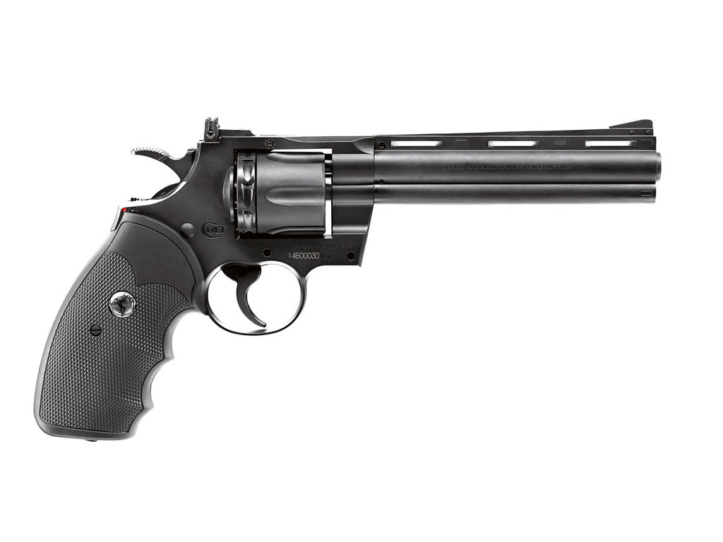 CO2 Revolver Colt Python 357 6 Zoll Kaliber 4,5 mm BB Diabolo (P18)