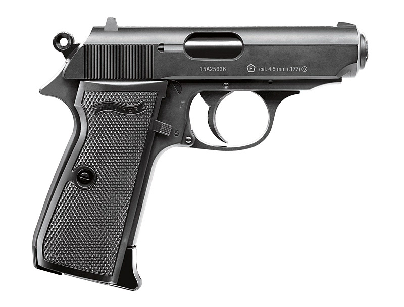 CO2 Pistole Walther PPK/S Blow Back Kaliber 4,5 mm BB (P18)
