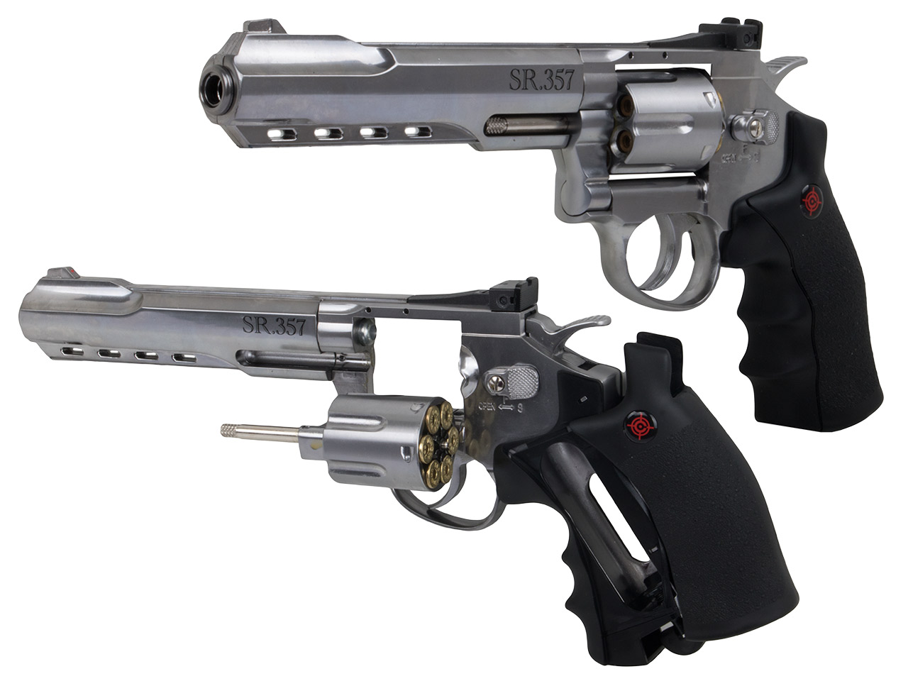 CO2 Revolver Crosman SR357 bicolor Kaliber 4,5 mm BB (P18)