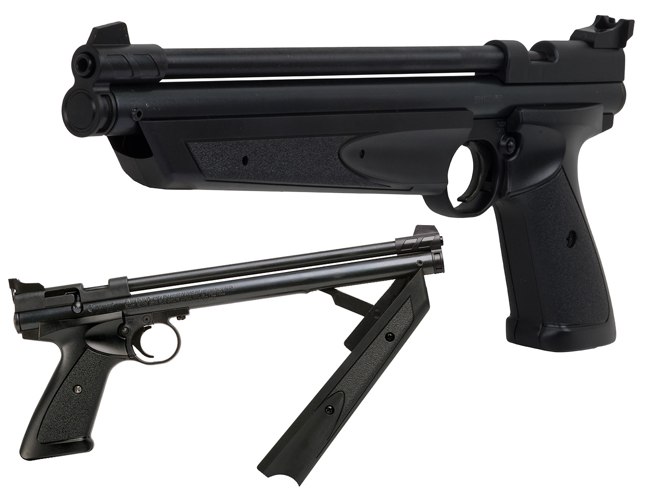 Pneumatik Pistole Crosman 1377 schwarz Kaliber 4,5 mm (P18)