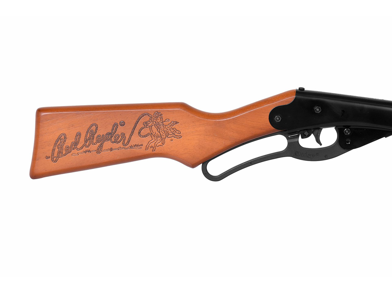 Luftgewehr Daisy Red Ryder Unterhebelspanner Holzschaft Kaliber 4,5 mm BB (P18)