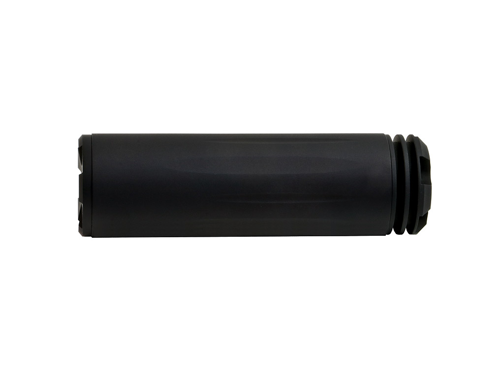 Weihrauch Schalldämpfer XL-K schraubbar 1/2 Zoll UNF Gewinde schwarz Kaliber 4,5 bis 5,5 mm (P18)