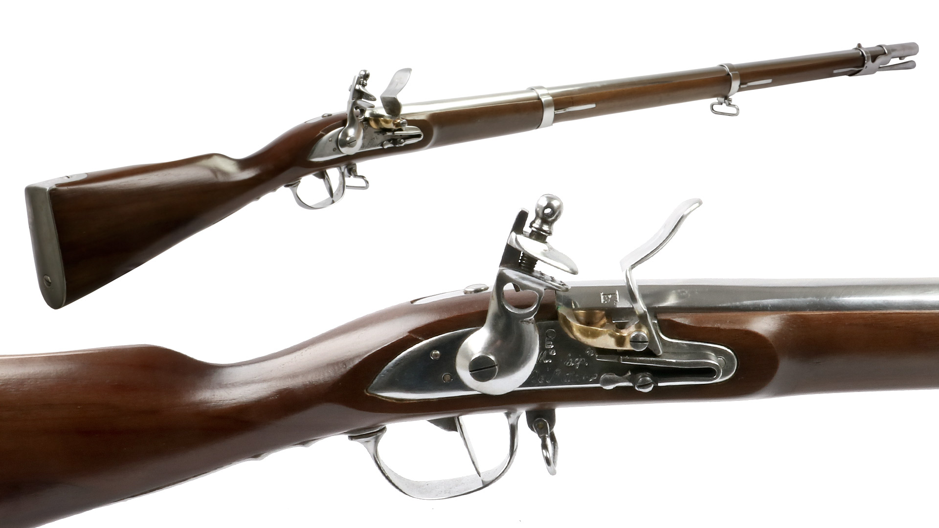 Vorderlader Steinschlossgewehr 1777 Revolutionnaire French Infantry Musket, Kaliber .69 bzw. 17,5 mm (P18)