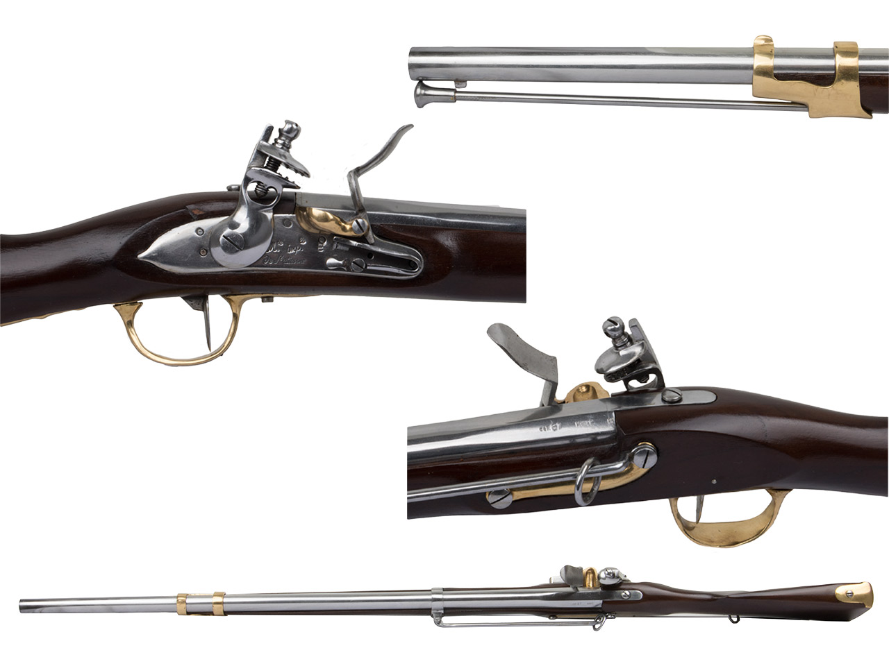 Vorderlader Steinschlossgewehr AN IX Kavalleriegewehr 1777 Kaliber .69 bzw. 17,5 mm (P18)