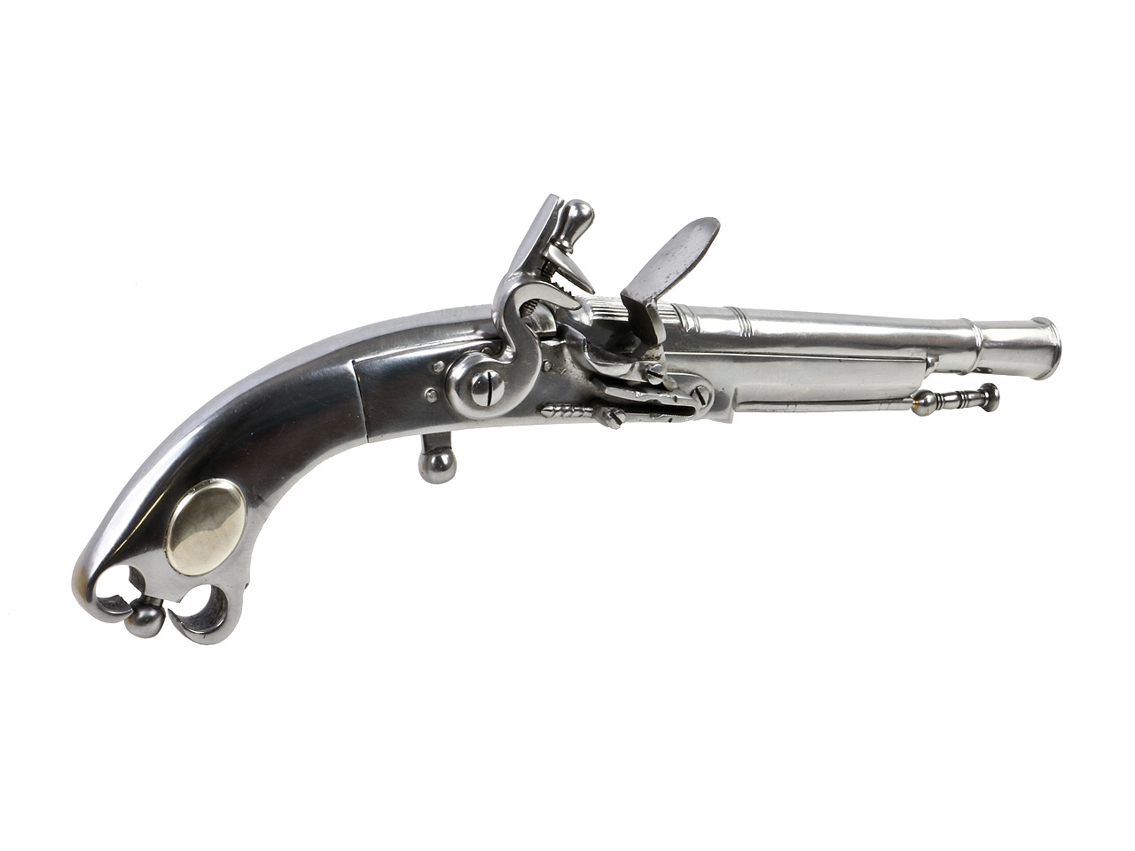 Vorderlader Steinschlosspistole Scottish Highland Pistol, Murdoch Style, Kaliber .53 bzw. 13,5 mm (P18)