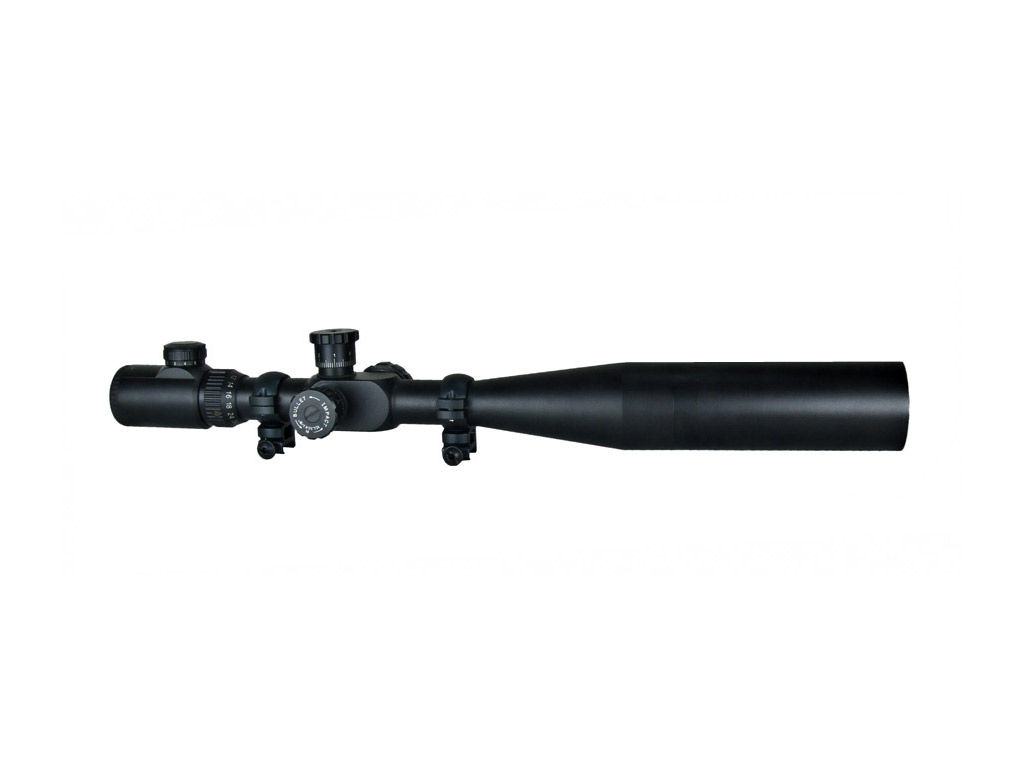 Zielfernrohr Leader Sportsman 6-24x50E-SF Mildot Absehen beleuchtet 30 mm Tubus Seitenfokus inklusive Weaver-, Picatinny-Ringmontagen