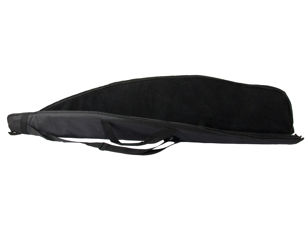 Gewehrfutteral Gewehrtasche Deluxe Bag Buffalo River 125 x 26 cm abschließbar Polyester Trageriemen Außentasche schwarz