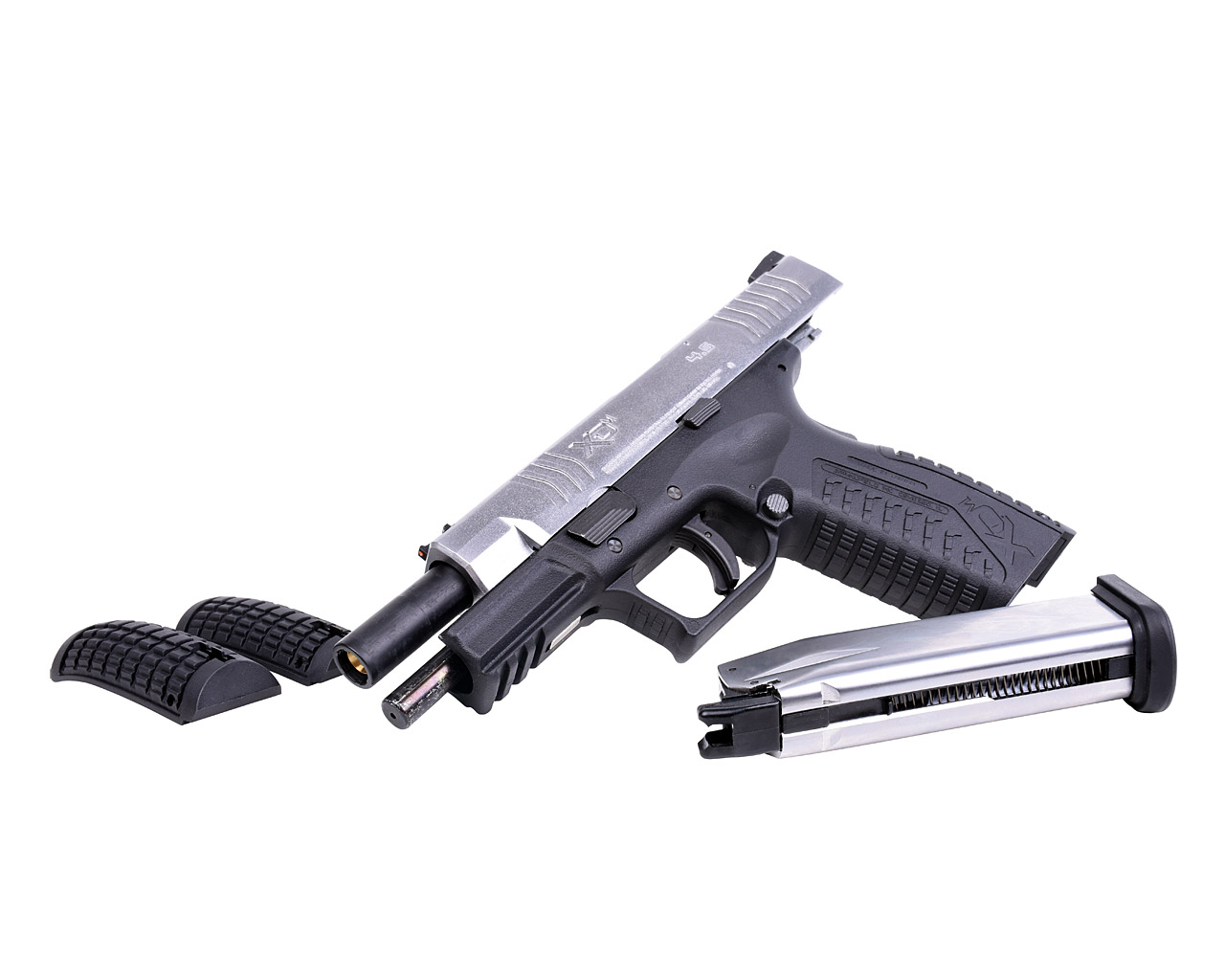 CO2 Pistole Springfield XDM 4.5 Zoll Full-Size Blowback bicolor Kaliber 4,5 mm BB (P18)