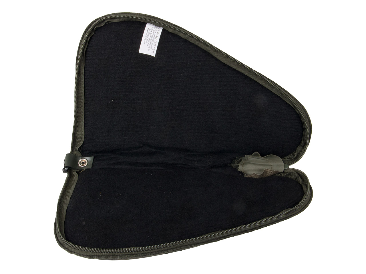 Pistolenfutteral Pistolentasche Transporttasche Mil-Tec abschließbar 26 x 15 cm für kleine Pistolen und Revolver oliv