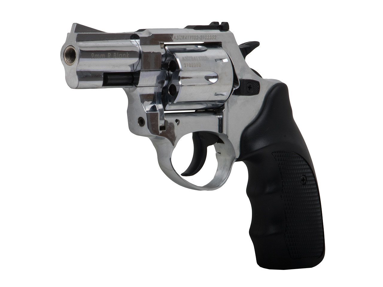 Schreckschuss Revolver Zoraki R1 Chrom 2,5 Zoll Kaliber 9 mm R.K. (P18) <b>+ 50 Schuss</b>