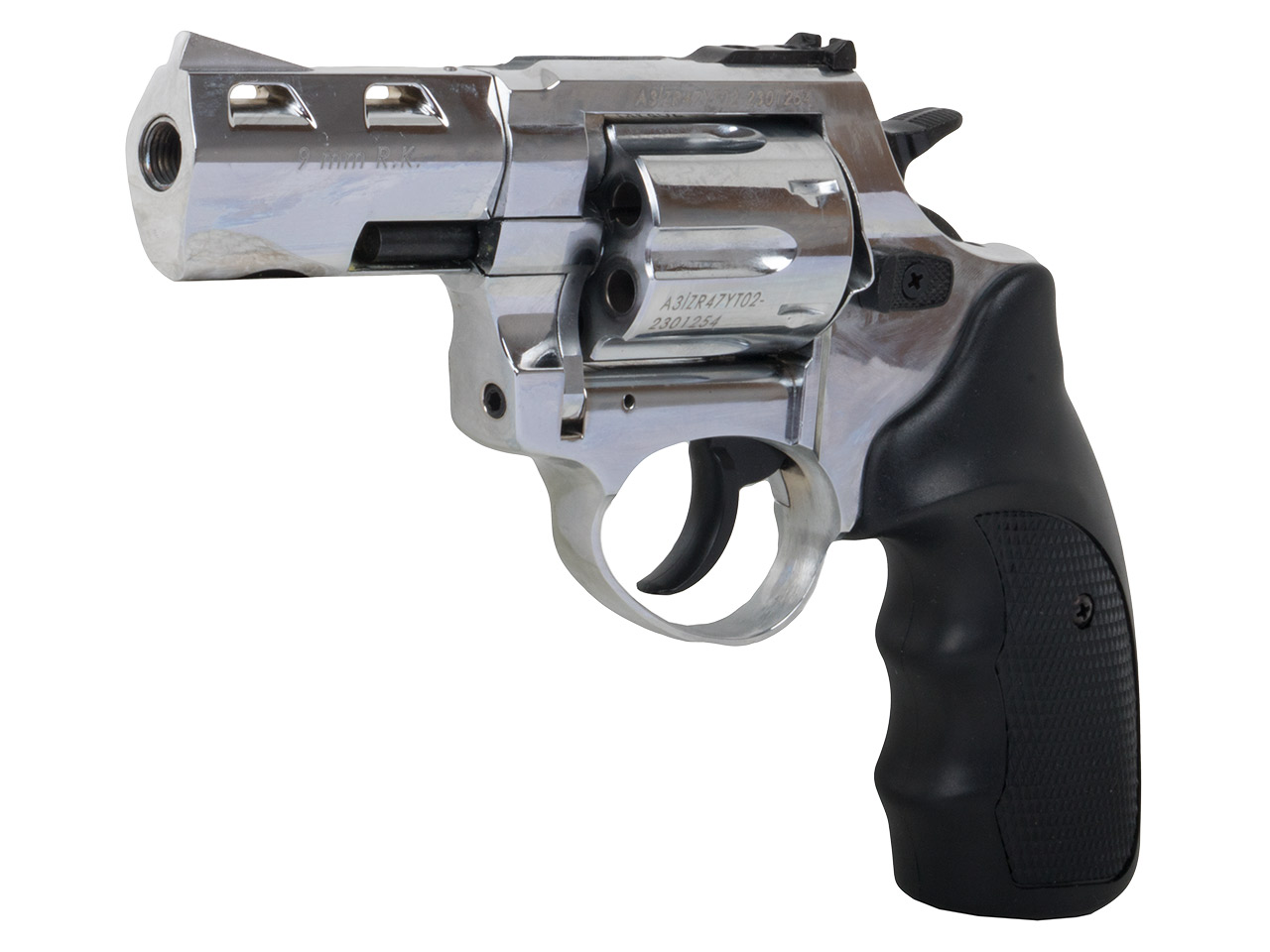 Schreckschuss Revolver Zoraki R2 Chrom 3 Zoll PTB 1084 Kaliber 9 mm R.K. (P18)