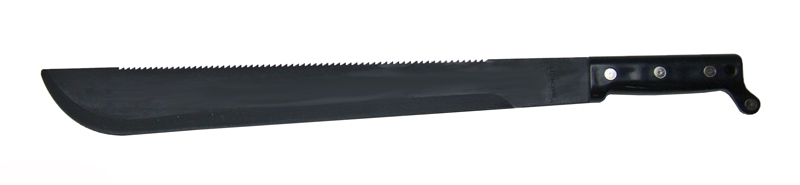 Sägemachete US Stahl Carbonstahllegierung Klingenlänge 45,5 cm Nylonscheide (P18)