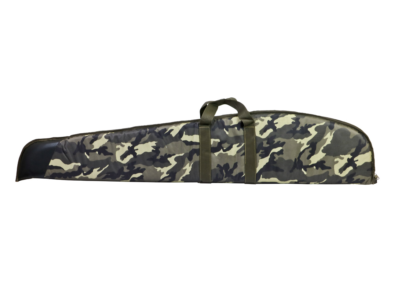 Gewehrfutteral Norconia RN125, camouflage, 120 x 20 cm, Nylon, mit Seitentasche