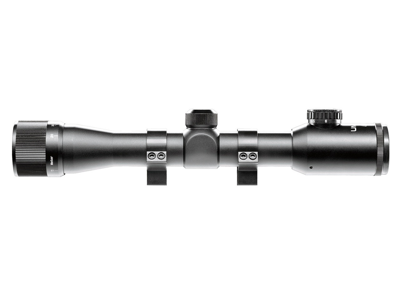Zielfernrohr Umarex RS 4 x 32 CI TacDot Absehen beleuchtet mit High-Power-Ringmontagen für 11 mm Prismenschiene