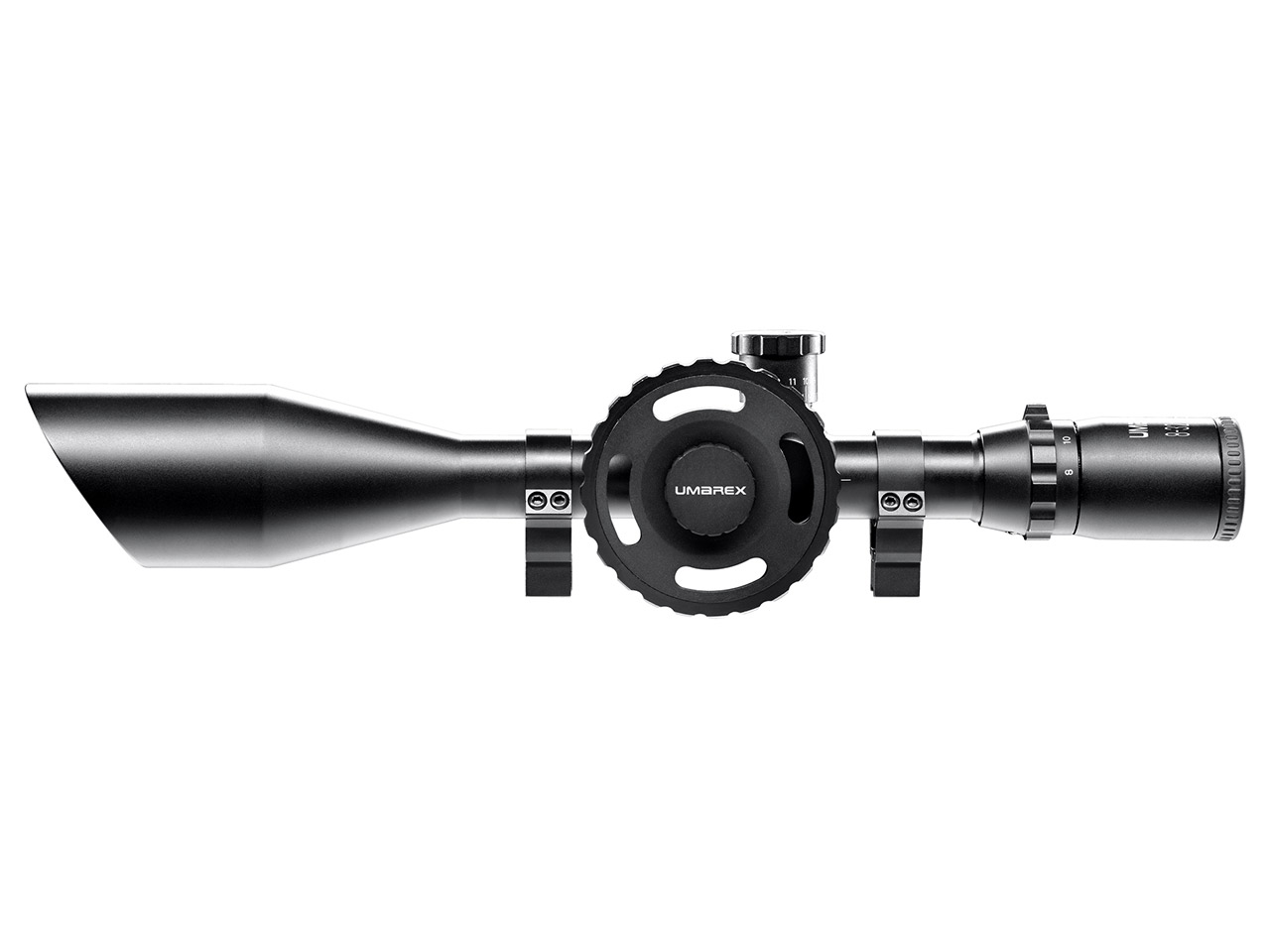 Zielfernrohr Umarex RS 8-32x56 FT TacDot Absehen 30 mm Tubus inklusive Ringmontagen für 11 mm Prismenschiene