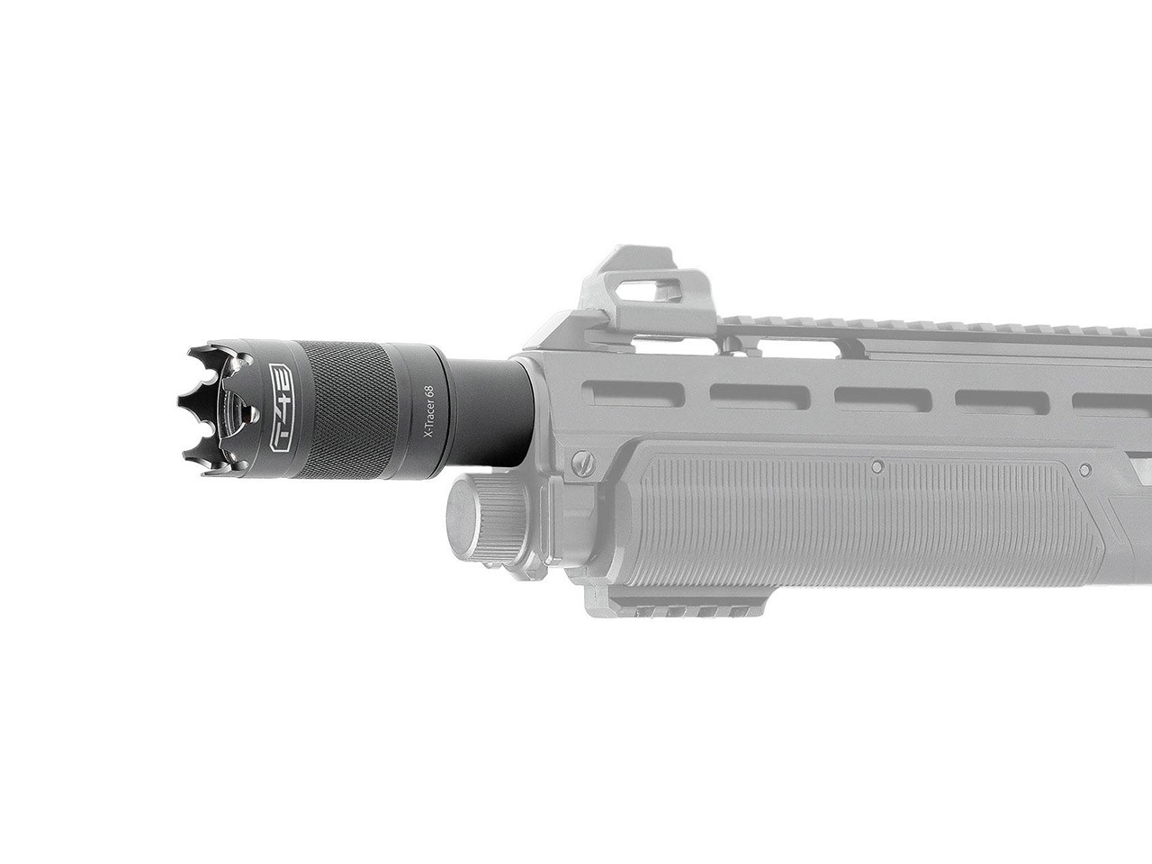 LED UV-Tracer T4E X-Tracer 68 für CO2 Markierer Home Defense Pump Action Gewehr Umarex HDX 68