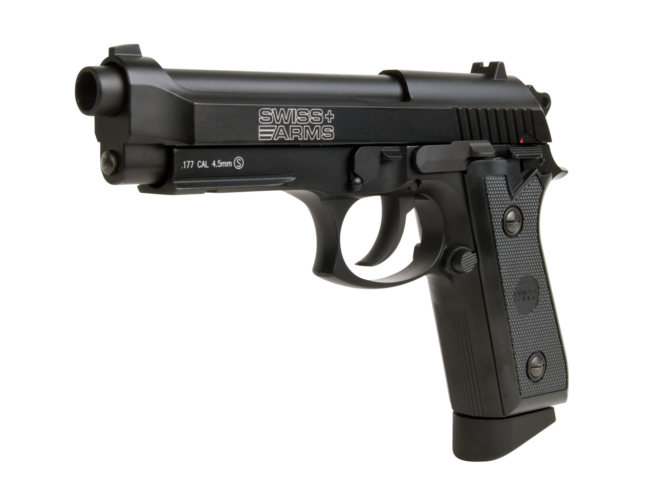 CO2 Pistole Swiss Arms P92 Blowback Vollmetall Kaliber 4,5 mm BB (P18)