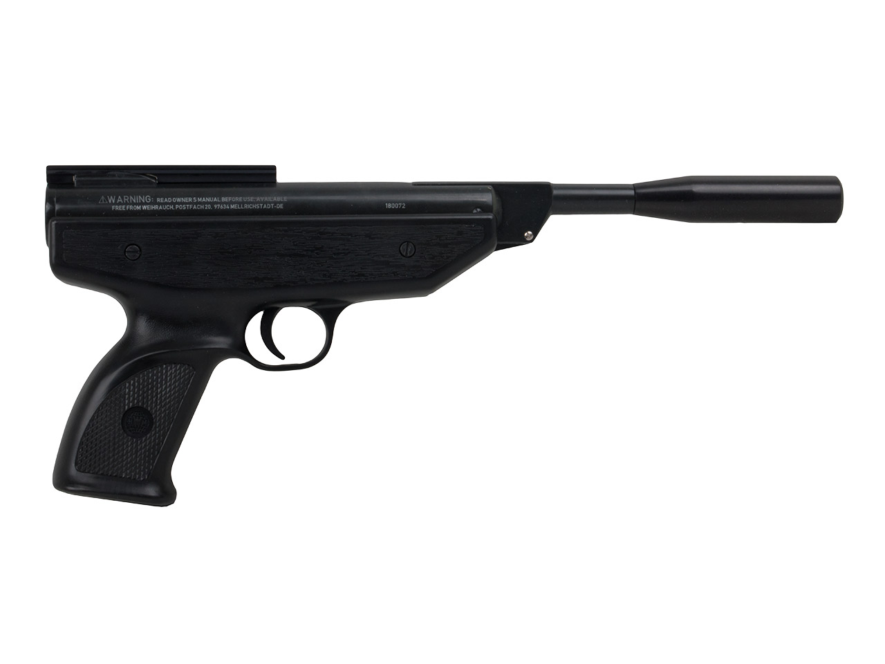 Knicklauf Luftpistole Weihrauch HW 70 Black Arrow schwarz Kaliber 4,5 mm (P18)