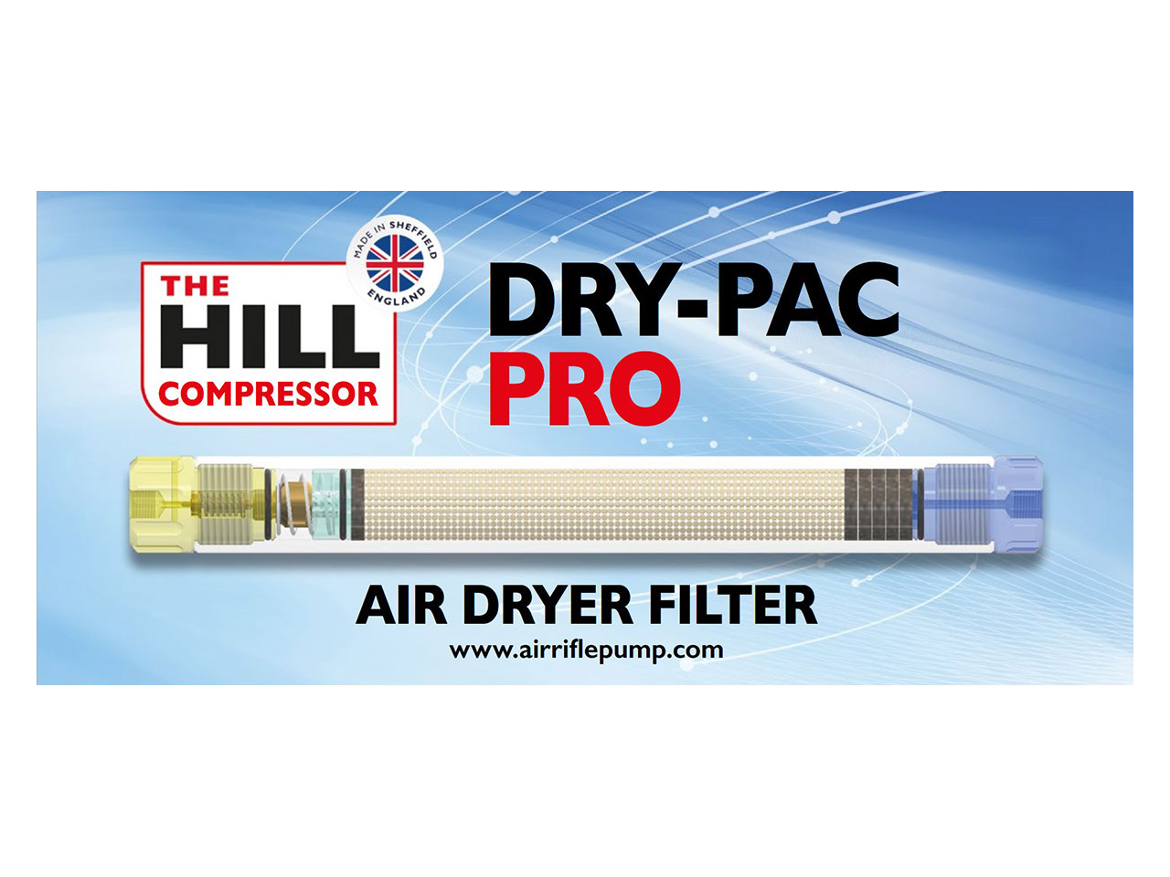 Luftfilter Hill Dry-Pac Pro u.a. für Pressluft Tisch Kompressor Hill EC-3000