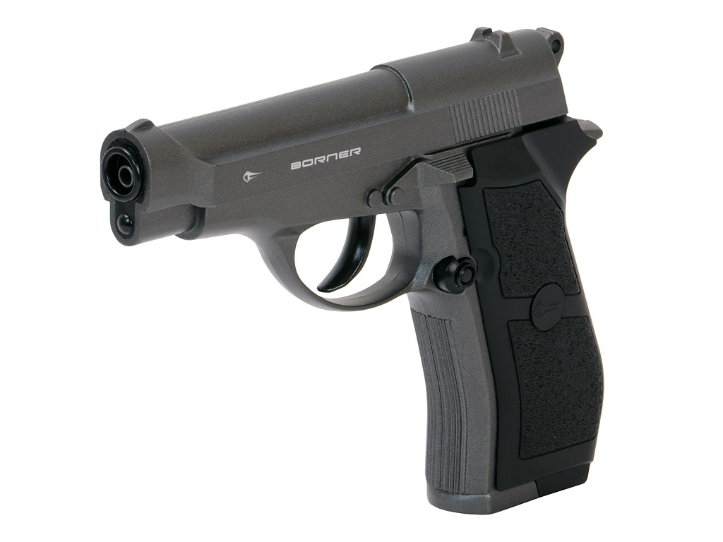 CO2 Pistole Borner M84 titan Kaliber 4,5 mm BB (P18)