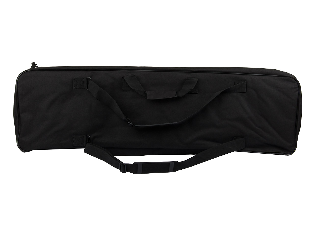 Gewehrfutteral Gewehrtasche Coptex 95 x 25 cm abschließbar Nylon 2 Außentaschen Trageriemen Rucksackgurt schwarz