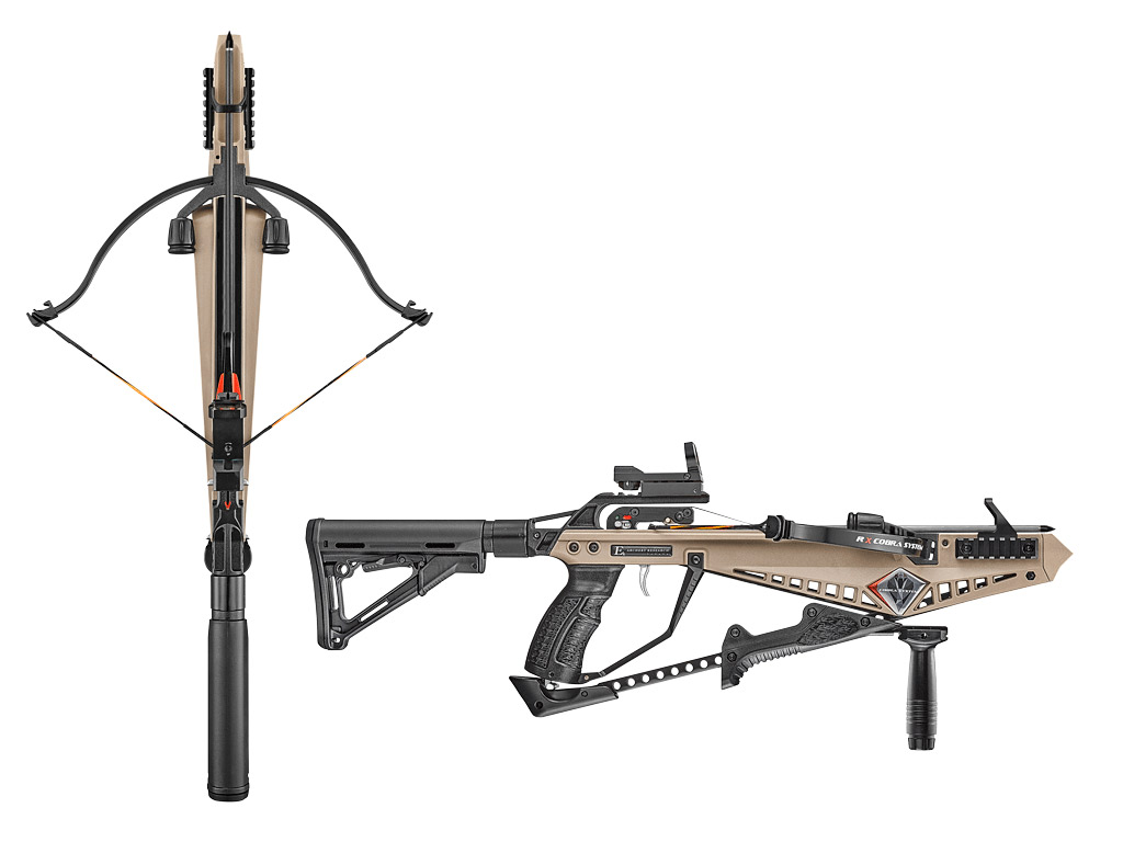 Recurve Armbrust EK Archery Cobra RX Kit, mit Red Dot und viel Zubehör, 130 lbs (P18)