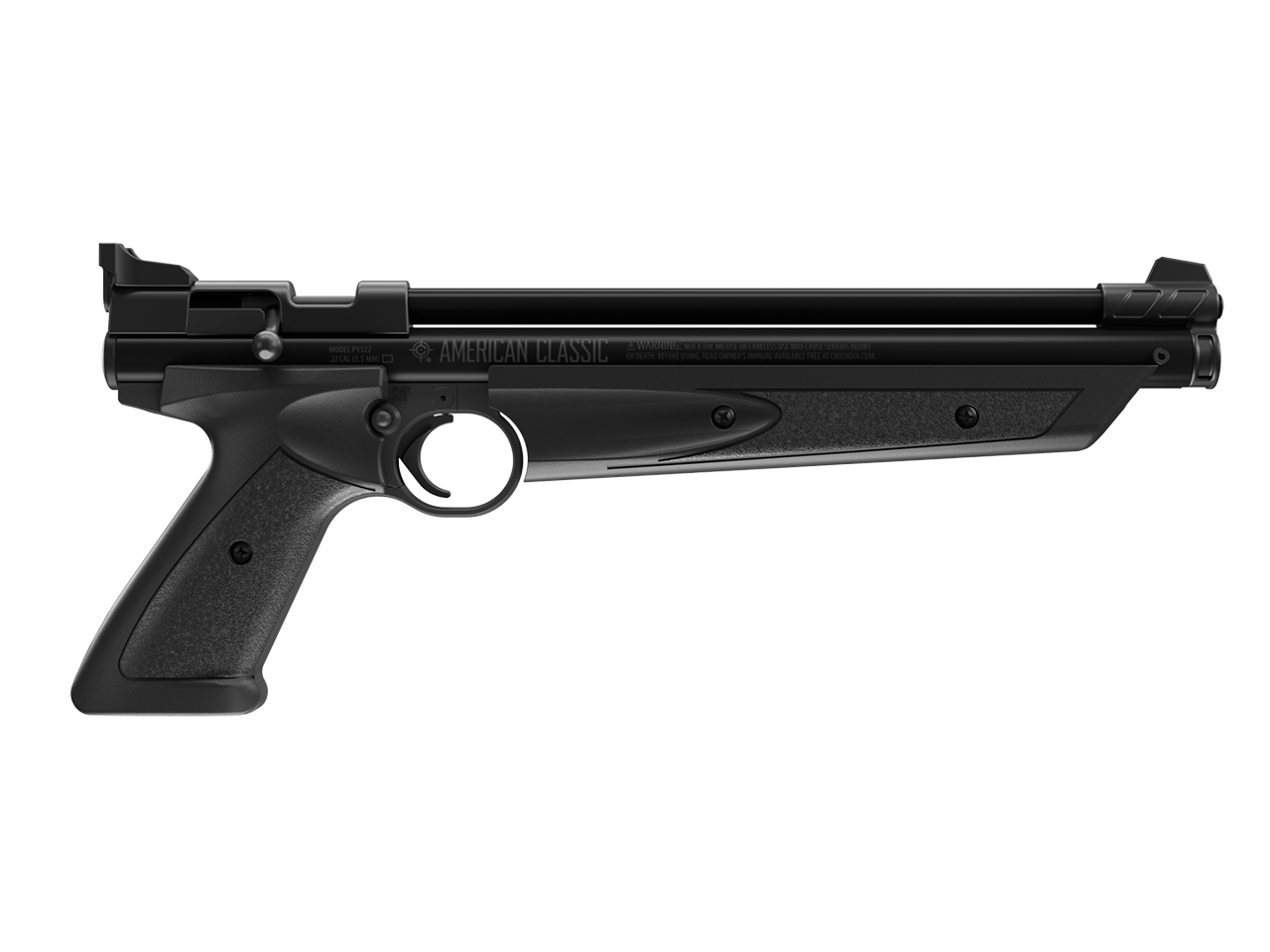 Vorkompressions Luftpistole Crosman American Classic P1322 Kaliber 5,5 mm Diabolo (P18)