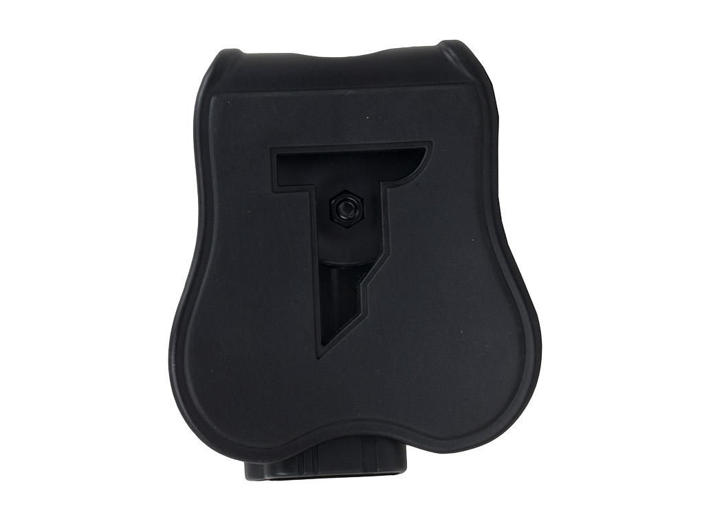 Schnellziehholster Paddel Holster Gürtelholster Cytac R-Defender Series CY-GAG für Glock 17 19 Zoraki 917 Kunststoff schwarz